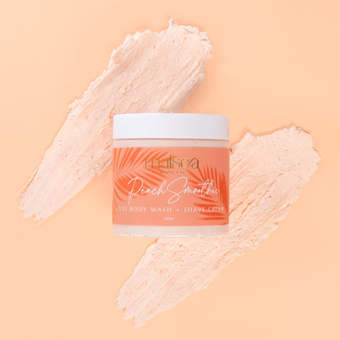 Malsea Luxe body wash and shave cream