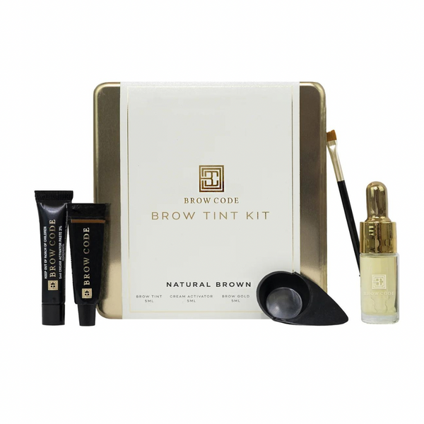 Brow Code Tint kit Natural Brown