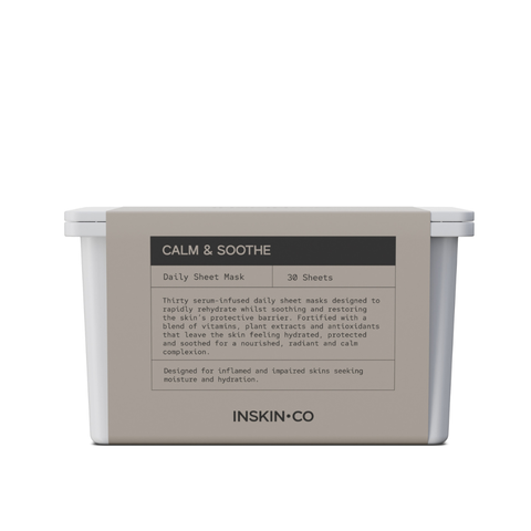 Calm & Soothe – Daily Sheet Mask 30 Sheets