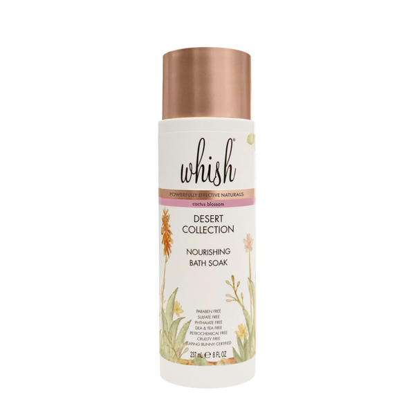 Whish Nourishing Bath Soak - Cactus Blossom